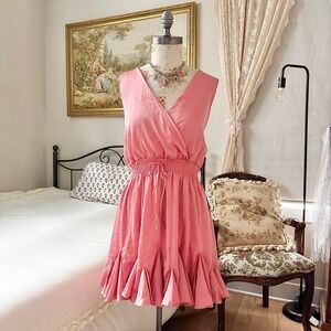 Modern Love x Design by Nordstrom pink mini dress size medium